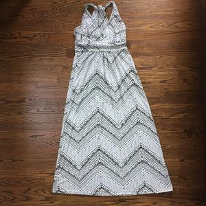 Criss Cross Maxi Dress - Size M